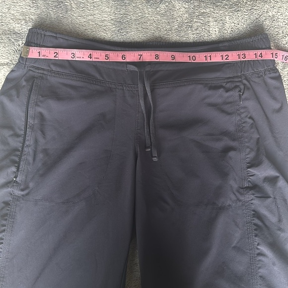 Athleta La Viva Cinch Ankle Jogger Pants Blue Size 4P - Picture 5 of 10